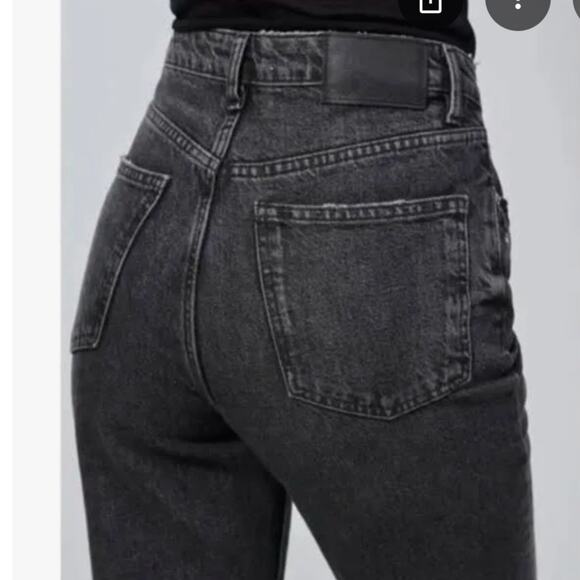 Zara Black 90s Mom Fit Jeans size 2 - Picture 4 of 12